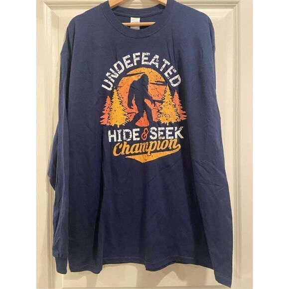 Bigfoot Hide and Seek Champion Long Sleeve size XL - Picture 1 of 2